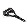 Bike Handlebar Extender Carbon Fiber High Strength Lightweight Materials for Mountain Bike / MTB Road Cycling Carbon Fiber Black