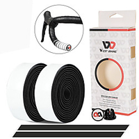 Bike Handlebar Tape Anti-Slip For Road Bike Mountain Bike MTB Folding Bike Recreational Cycling Cycling Bicycle PU(Polyurethane) Black / Red Green / Black Bule / Black miniinthebox
