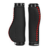 Bike Handlerbar Grips Cycling Wearproof Skidproof Comfortable Safety For Road Bike Mountain Bike MTB Recreational Cycling Fixed Gear Bike Cycling Bicycle Soft Leather Aluminum Alloy Black red line