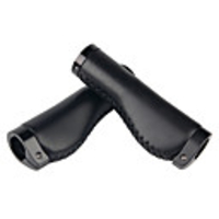 Bike Handlerbar Grips Wearable Comfortable For Mountain Bike MTB Folding Bike Recreational Cycling Cycling Bicycle Soft Leather Alloy Black Brown 1 pcs