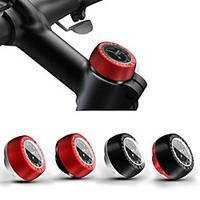 Bike Headset Cap / Cover Mountain Bike / MTB / Road Bike / Fixed Gear Bike Lightweight Materials / Durable Aluminium Black / Red / Black-white