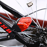 Bike Light Clips and Mounts Bike Glow Lights Rear Bike Tail Light Bicycle Cycling Waterproof Super Bright Brake Sensing New Design 5 lm Red Everyday Use Cycling / Bike / ABS
