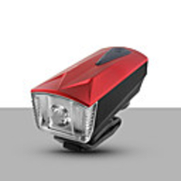 Bike Light Front Bike Light Bike Horn Light Bicycle Cycling Super Brightest Portable Warning Durable Lithium 360 lm Rechargeable White Everyday Use Cycling / Bike / ABS