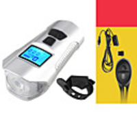 Bike Light Front Bike Light Bike Horn Light Mountain Bike MTB Bicycle Cycling Waterproof Super Brightest Safety Wide Angle USB 200 lm White Camping / Hiking / Caving Cycling / Bike / ABS
