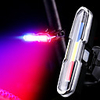 Bike Light Rear Bike Tail Light Safety Light Bicycle Cycling Waterproof Multiple Modes Super Bright Portable 15/10 lm Rechargeable USB White Red Blue / Quick Release
