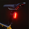 Bike Light Rear Bike Tail Light Safety Light Mountain Bike MTB Bicycle Cycling Waterproof Portable Alarm Warning Lithium USB