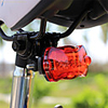 Bike Light Safety Light Tail Light Bicycle Cycling Portable Durable 500 lm Battery Powered Red Everyday Use Cycling / Bike