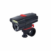 bike light set bicycle light bike led cycling front light bike lights lamp torch waterproof night ride handlebar flashlight headlight (color: black,  size: free)