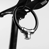 Bike Locks Bike Lock Portable Locking Security Anti Theft For Road Bike Mountain Bike MTB Folding Bike Recreational Cycling Fixed Gear Bike Cycling Bicycle Zinc Alloy Black Red Sky Blue