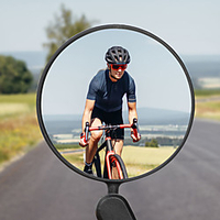 Bike Mirror Adjustable Lightweight Lightweight Materials Cycling Bicycle motorcycle Bike Glasses ABS Black Road Bike Mountain Bike MTB Recreational Cycling miniinthebox