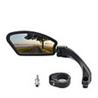 Bike Mirror Rear View Mirror Handlebar Bike Rear View Mirror Adjustable Anti-Shake / Damping Easy to Install Cycling Bicycle motorcycle Bike ABSPC Black Dark Black Mountain Bike MTB