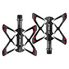 Bike Pedals Anti-Slip High Strength Durable Aluminium 7075 for Cycling Bicycle Mountain Bike MTB Black