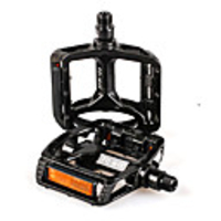 Bike Pedals Cycling Wearproof Durable Aluminum Alloy Cr-Mo for Cycling Bicycle Mountain Bike MTB Black