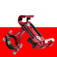 Bike Phone Mount Adjustable / Retractable Anti-Slip Universal for Road Bike Mountain Bike MTB Aluminum Alloy iPhone X iPhone XS iPhone XR Cycling Bicycle Silver Red Blue