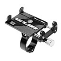Bike Phone Mount Adjustable Anti-Slip Anti-Shake / Damping for Mountain Bike MTB Folding Bike Recreational Cycling Aluminum Alloy Cycling Bicycle Black Red Grey