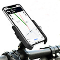 Bike Phone Mount Portable Adjustable / Retractable Anti-Slip for Road Bike Mountain Bike MTB Folding Bike Aluminum Alloy iPhone X iPhone XS iPhone XR Cycling Bicycle Black Black / Red Silver