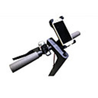 Bike Phone Mount Portable Lightweight Padded for Mountain Bike MTB Folding Bike Recreational Cycling ABS Cycling Bicycle Black / Red Black 1 pcs / Ergonomic