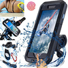 Bike Phone Mount Touch Screen Waterproof High Impact for Swimming Diving Motorcycle ABS iPhone X iPhone 8 8 Plus iPhone 6 plus Cycling Bicycle Black miniinthebox