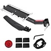 Bike Rack Nondeformable Wearproof Thick Engineering Plastics Aluminium alloy Road Bike Mountain Bike MTB Fixed Gear Bike - Black