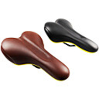 Bike Saddle / Bike Seat Breathable Comfort Cushion Professional PU Leather Cycling Road Bike Mountain Bike MTB Folding Bike Black Brown / Thick / Ergonomic / Ergonomic / Thick
