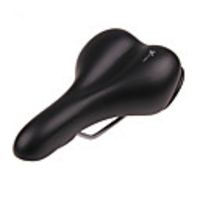 Bike Saddle / Bike Seat Breathable Comfort Cushion PU Leather Silica Gel Cycling Road Bike Mountain Bike MTB Black
