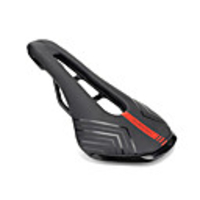 Bike Saddle / Bike Seat Breathable Cycling Wearproof Professional PU(Polyurethane) Steel Cycling Road Bike Black / Red Grey
