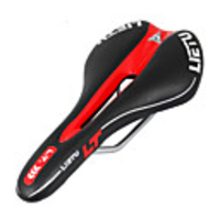 Bike Saddle / Bike Seat Comfort Cushion Padded Hollow Design PU Leather Cycling Road Bike Mountain Bike MTB White Red