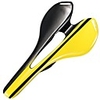 Bike Saddle / Bike Seat Comfort Hollow Design Carbon Fiber Cycling Road Bike Mountain Bike MTB Fixed Gear Bike Black / Yellow