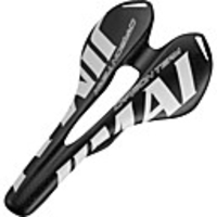 Bike Saddle / Bike Seat Comfort Hollow Design Carbon Fiber Cycling Road Bike Mountain Bike MTB White