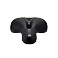 Bike Saddle / Bike Seat Extra Wide / Extra Large Breathable Comfort Hollow Design PU(Polyurethane) Cycling Mountain Bike MTB Recreational Cycling Black / Thick / Ergonomic / Ergonomic / Thick