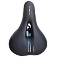 Bike Saddle / Bike Seat Extra Wide / Extra Large Breathable Comfort Hollow Design Sponge Leather Memory Foam Cycling Road Bike Mountain Bike MTB Folding Bike Black Black / Red Black / Blue / Thick