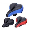 Bike Saddle / Bike Seat Extra Wide / Extra Large Breathable Comfort PU Leather Silica Gel Cycling Road Bike Mountain Bike MTB Black