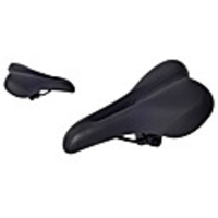 Bike Saddle / Bike Seat Extra Wide / Extra Large Comfort Cushion Hollow Design PU(Polyurethane) Steel Cycling Road Bike Mountain Bike MTB Recreational Cycling Black / Red Black / Blue Black / Yellow