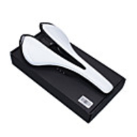 Bike Saddle / Bike Seat Lightweight Breathable Comfort Hollow Design Carbon Fiber Leather Memory Foam Cycling Road Bike Mountain Bike MTB BMX Black White Red / Ergonomic / Ergonomic