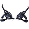 Bike Shifter Brake Lever For Mountain Bike MTB / Folding Bike / Recreational Cycling Aluminium Alloy Portable / Adjustable / Retractable / Wearable / Anti-Shock Cycling Bicycle Black