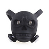 Bike Skull Silicone Safety Rear Led Light LC-6067,  Black