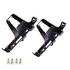 Bike Water Bottle Cage Lightweight For Cycling Bicycle Road Bike Mountain Bike MTB Triathlon Recreational Cycling Fixed Gear Bike Fiber Carbon Black Dark Gray 2 pcs
