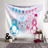 Birth Reveal Wall Tapestry Art Decor Blanket Curtain Hanging Home Bedroom Living Room Decoration Polyester miniinthebox