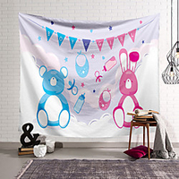 Birth Reveal Wall Tapestry Art Decor Blanket Curtain Hanging Home Bedroom Living Room Decoration Polyester miniinthebox