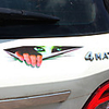 Black / Green Car Stickers Humor Door Stickers / Hood Stickers / Car Tail Stickers Not Specified 3D Stickers