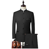 Black / Wine / Navy Blue Solid Colored Regular Fit 65%Polyester 35%Cottton Men