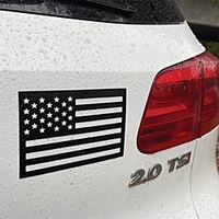 Black American Flag Magnets Made in USA 2 Pack Tactical Emblem for Car Window Truck SUV Vehicle Bumper Motorcycle 4x6 Large Tactical Vinyl Decals Gift Set for PatriotsMilitary Veterans Sticker miniinthebox