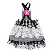 Black and White Plaid Shirt for Dogs (XS-XL)