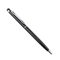 Black Capacitive Touchscreen Stylus with Ball Point Pen for iPad/iPhone/Playbook/Flyer and More