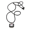 Black Cat Dock Connector Neck Strap for iPhone iPod