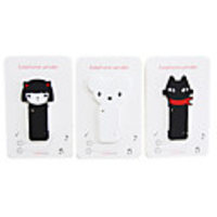 Black Cat Pattern Cable Winder (Assorted Colors)