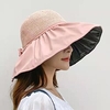 Black Glue Sunscreen Hat Women