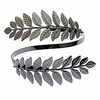 black greek roman laurel leaf bracelet armband upper arm cuff armlet festival bridal