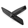 Black LED Side Marker Turn Signal Lights F10 Style Carbon Trim For BMW E90 E91
