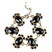 Black Mamba Alloy Plating Resin Bracelet